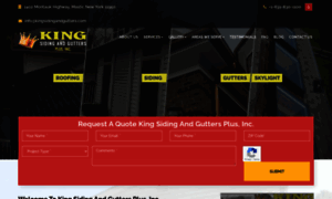 Kingsidingandgutters.com thumbnail