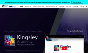 Kingsleyacademy.org thumbnail