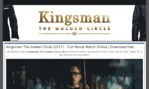 Kingsmanthegoldencircle.net thumbnail