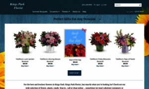 Kingsparkflorist.com thumbnail