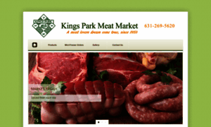 Kingsparkmeatmarket.com thumbnail