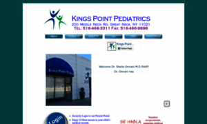 Kingspointpediatrics.com thumbnail