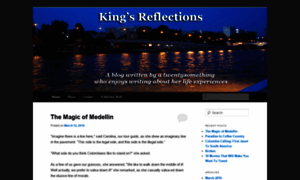 Kingsreflections.wordpress.com thumbnail