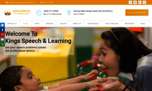 Kingsspeechandlearning.com thumbnail