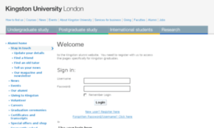 Kingston-university.com thumbnail