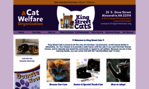 Kingstreetcats.org thumbnail