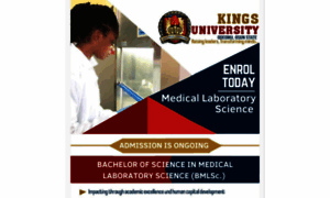 Kingsuniversity.edu.ng thumbnail