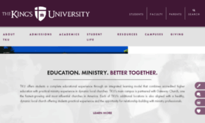 Kingsuniversity.edu thumbnail