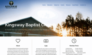 Kingswaybaptistchurch.org thumbnail