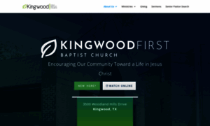 Kingwoodfirst.org thumbnail