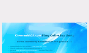 Kinomaniak24.com thumbnail