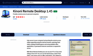 Kinoni-remote-desktop.software.informer.com thumbnail