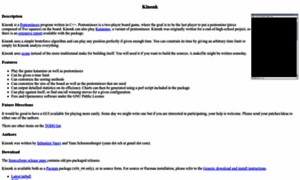 Kinonk.sourceforge.net thumbnail