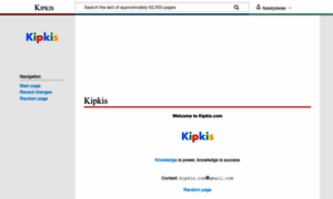 Kipkis.com thumbnail