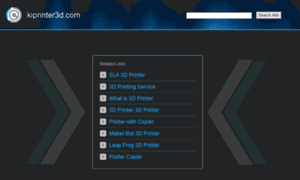 Kiprinter3d.com thumbnail
