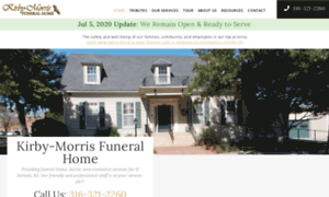 Kirbymorrisfuneralhome.com thumbnail