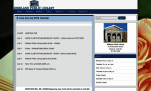 Kirklandpubliclibrary.org thumbnail