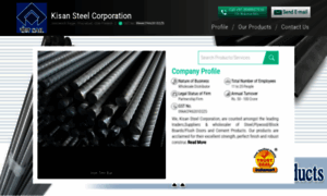 Kisansteelcorporation.com thumbnail