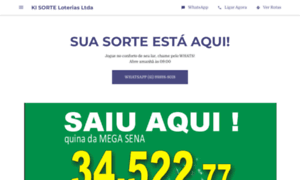 Kisorte.com.br thumbnail