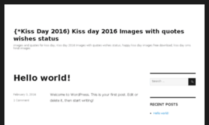 Kissdayimages2016.com thumbnail