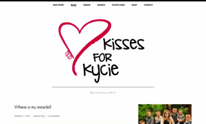 Kissesforkycie.com thumbnail