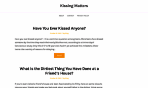 Kissingmatters.com thumbnail