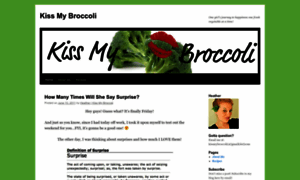 Kissmybroccoli.wordpress.com thumbnail