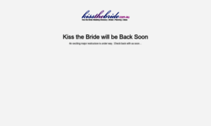 Kissthebride.com.au thumbnail