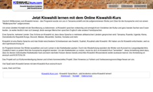 Kiswahili-kurs.com thumbnail