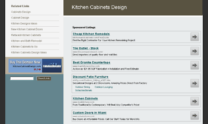 Kitchencabinetsdesign.com thumbnail