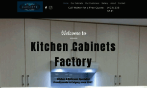 Kitchencabinetsfactory.ca thumbnail