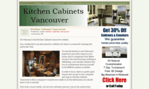 Kitchencabinetsvancouver.net thumbnail