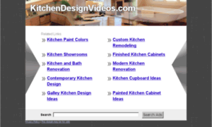 Kitchendesignvideos.com thumbnail