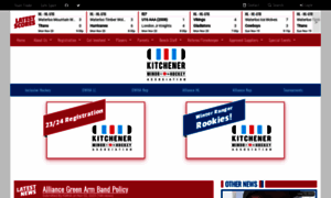 Kitchenerminorhockey.com thumbnail
