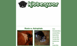 Kittenwar.com thumbnail