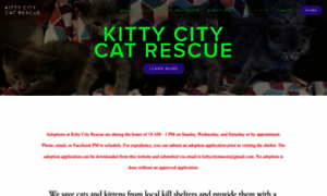 Kittycitycatrescue.com thumbnail