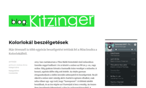 Kitzinger.hu thumbnail