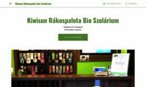 Kiwisun-rakospalota.business.site thumbnail