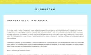 Kkcuracao.net thumbnail