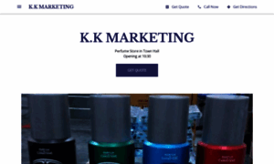 Kkmarketingperfume.business.site thumbnail