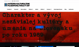 Kkult.ff.ukf.sk thumbnail