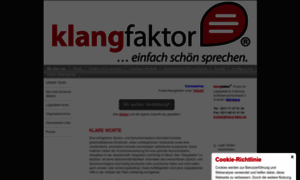 Klang-faktor.de thumbnail