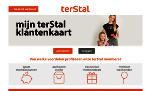 Klantenkaart.terstal.nl thumbnail