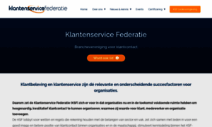 Klantenservicefederatie.nl thumbnail