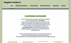 Klappbaresackkarre.de thumbnail