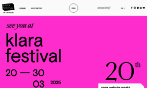 Klarafestival.be thumbnail