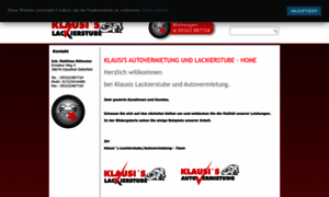 Klausis-autovermietung.de thumbnail