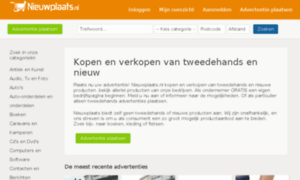 Kleding-en-schoenen.nieuwplaats.nl thumbnail