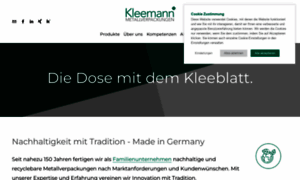 Kleemann.de thumbnail
