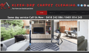 Kleendrycarpetcleaning.com.au thumbnail